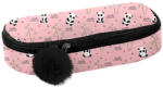 PASO Penar școlar oval Paso Panda - Roz (PP22AN-013) Penar