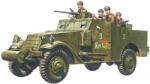 TAMIYA Model de asamblare TAMIYA Militar: Mașini - Mașină blindată americană M3A1, 5 figuri (TAM35363) (TAM35363)