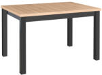  MIXI 5 bővíthető étkezőasztal 120-150x80 - sonoma tölgy/grafit (1000093325)