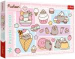 Trefl Édes Pusheen 1000db-os puzzle - Trefl (10938T)