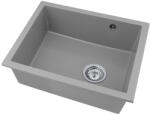 Gamma Decor 5040, 1 rekeszes gránit mosogató 560x460x180 mm, szürke, GMA-ZLE000084 (GMA-ZLE000084)