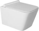 Gamma Mut, falra akasztható wc csésze 51x36 cm Perem nélküli, lassan eső ülőfelülettel, fényes fehér, GMA-MUT-202 (GMA-MUT-202)