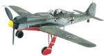 TAMIYA Model de asamblare TAMIYA Militar: Mașini - Avion german Focke-Wulf Fw190 D-9 JV44 și mașină Citroen 11CV Staff (TAM25213)