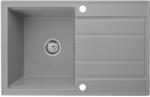 Gamma Modern 8050, 1 rekeszes gránit mosogató 790x500x210 mm, szürke, GMA-ZM-8050-G (GMA-ZM-8050-G)