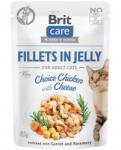 Brit Care Macskaeledel, csirkével, zselében, felnőtt macskáknak