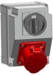 TP Electric Szerelt 3317-es doboz, 1x beépített dugalj IP44 (3317-000-5001H)