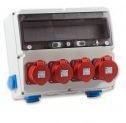 TP Electric IPARI CSATLAKOZÓ DOBOZ 4x2P+F - 2x5P16A és 2x5P32A (3323-022-5272)