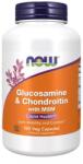 NOW Glucosamine & Chondoritin with MSM (180 veg kapszula) - Glükózamin, Kondroitin és MSM Ízületvédő 180 veg kapszula