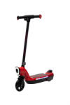 Hollicy Trotineta electrica pentru copii Kinderauto BJKL168, 45W, 12V 7Ah, lumini ambientale, roti moi, rosie