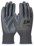  G-TEK kötött, nitril tenyérmártott, poliészter munkavédelmi kesztyű (GTEK-34-FGN1001/G-6)