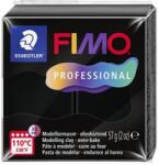 FIMO Gyurma, 57 g, égethető, FIMO "Professional", fekete (FM80409) - tintasziget