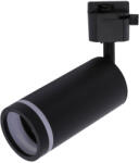 TK Lighting 1xGU10 sínes lámpatest fekete TK Lighting (ELM 6897)