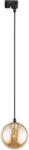 TK Lighting 1xG9 sínes lámpatest borostyán/fekete TK Lighting (ELM 4928)