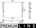 MAHLE Radiator, racire motor MAHLE CR 2198 000P (CR 2198 000P) - fixbox