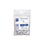 Somogyi Elektronic CHR 5 kábelbilincs szöggel, 5mm, 50 db, kerek vezetékhez (CHR_5)
