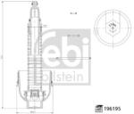 Febi Bilstein Fedél, olajszűrő ház FEBI BILSTEIN 196195 (196195)