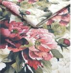  Jazzy 9 - Bazsarózsa mintás bútorszövet