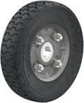  PRETUL RD-61 Tömör gumikerék molnárkocsihoz, 1 csapággyal, 150 mm (45481) (T45481)
