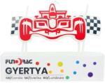  Tortagyertya Forma 1 versenyautó 6, 5 cm 3 db gyertya 643872 (643872)