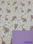  Vízhatlan mintás ív 70x100cm - Levendula mintás - Levendula