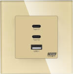 Tosyco Modul încărcător 1 x USB 1.1 A cu indicator LED [CLONE] [CLONE] [CLONE] [CLONE] (TOS-C-GAN65W-G)