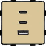 Tosyco Modul încărcător 1 x USB 1.1 A cu indicator LED [CLONE] [CLONE] [CLONE] (TOS-GAN65W-G)