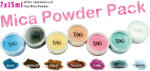 TAG Body Art Tag Mica Powder Csillámpúder Pack - 7 X 15ml