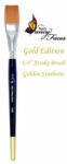 Fusion Body Art - NATALEE DAVIES Nat's Fancy 3/4" lapos arcfestő ecset Gold Edition
