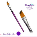 BLAZIN by Marcela Bustamante BLAZIN lapos ferde arcfestő ecset Long Angle 1/2