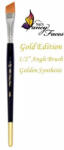 Fusion Body Art - NATALEE DAVIES Nat's Fancy 1/2" ferde lapos arcfestő ecset Gold Edition