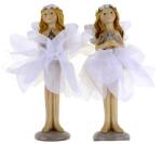  Figura tündér poly 7*6*11.5cm 2féle fehér (VTA198)