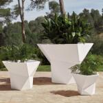 Vondom Ghiveci plante design decorativ modern exterior/interior FAZ POT 61x61x50cm (54400A VD)