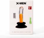 X-Men Dop anal cu vibratii si ventuza X-MEN 1