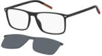 Tommy Hilfiger Rame ochelari de vedere Barbati Tommy Hilfiger TJ0018/CS 003, Plastic, Negru, 55 mm (TJ0018/CS 003) Rama ochelari