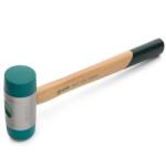 SATA kétfejes gumikalapács 45 mm hickoryfa nyéllel (ST92504SC)