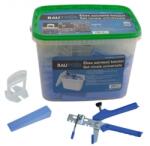 BAUTOOL Ékes szintező készlet (100 db ék, 100 db 2mm/0-12mm kapu, 1 db fogó) (1501205200) - berb