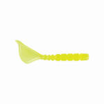 Mustad Aji Parachute Tail 4, 31cm Clear Chartreuse Plasztik Csali 12db (M8075005)