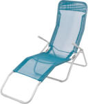 Strend Pro Strend Pro Jamaica napozóágy, 140 x 60 x 95 cm, türkiz, összecsukható fémvázas kialakítás, állítható pozícióval, légáteresztő hálós fekvőfelülettel (TC802100)