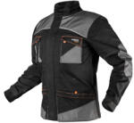 NEO TOOLS Karcsúsított(slim fit) munkavédelmi kabát, HD, 60% pamut, 37% polyester, 3% elasztán, 285 g/m2, XXXL (81-218-XXXL) - szerszamhaz