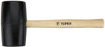 TOPEX Gumikalapács 72mm 900g, keményfa nyél (02A347) - szerszamhaz