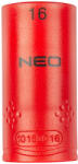 NEO TOOLS Dugókulcs 6-lapú 1/2" 16mm 1000V, szigetelt (01-186) - szerszamhaz