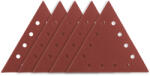 GRAPHITE Csiszolópapír tépőzáras háromszög K180, 12 lyukas, 59G264 csiszológéphez, 5db (54H034) - szerszamhaz