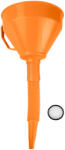 NEO TOOLS Tölcsér 160mm, 1.2L, flexibilis kifolyóval, polietilén (11-555-1)
