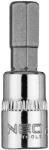 NEO TOOLS Imbusz dugókulcs 1/4" 37mm H7 (10-314) - szerszamhaz