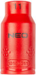 NEO TOOLS Dugókulcs 6-lapú 1/2" 11mm 1000V, szigetelt (01-182) - szerszamhaz