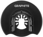 GRAPHITE HSS félkör vágólap fémhez, multifunkciós géphez, 87mm, 200 fog (56H061)