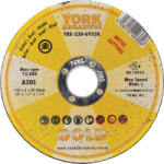 York Abrasives Gold - 125X3X22.23MM A30S LAPOS VÁGÓKORONG (YRK2306955K)