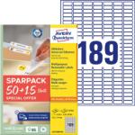AVERY L4731REV-65 25, 4x10 mm visszaszedhető univerzális 50+15 lap 12285 db-os etikett (L4731REV-65) - bestbyte