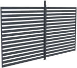 G21 fix lamellás oldalfal 3, 7x2, 2 m pergola Austinhoz (63900804)