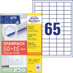 AVERY 6121-65 38 x 21, 2 mm univerzális 50+15 lap 4225 db-os etikett (6121-65) - bestbyte